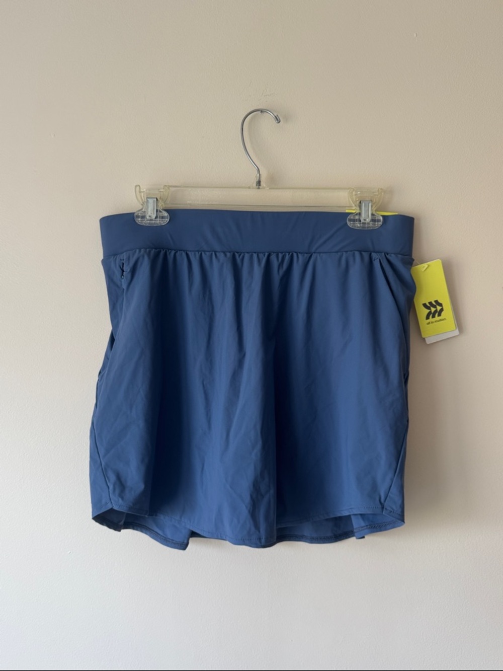 All in Motion Navy Athletic Skort - Built-In Shorts NWT
